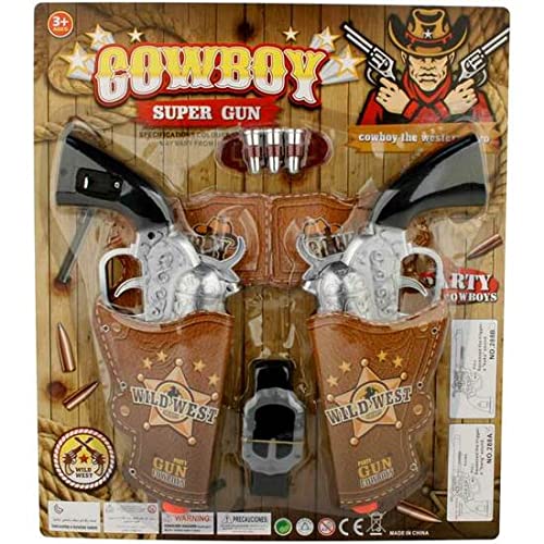 Dimasa 168644 Set 2 Pistolas C/Cartuchera Cowboy Cover