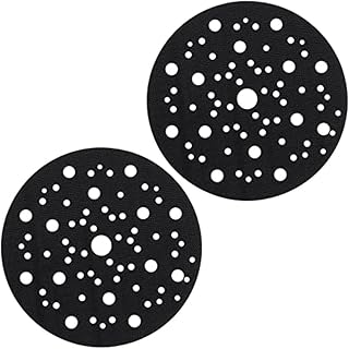 Juego de discos protectores de interfaz suave de 2 piezas para lijado de 150 mm para almohadillas compatibles con varios pulidores