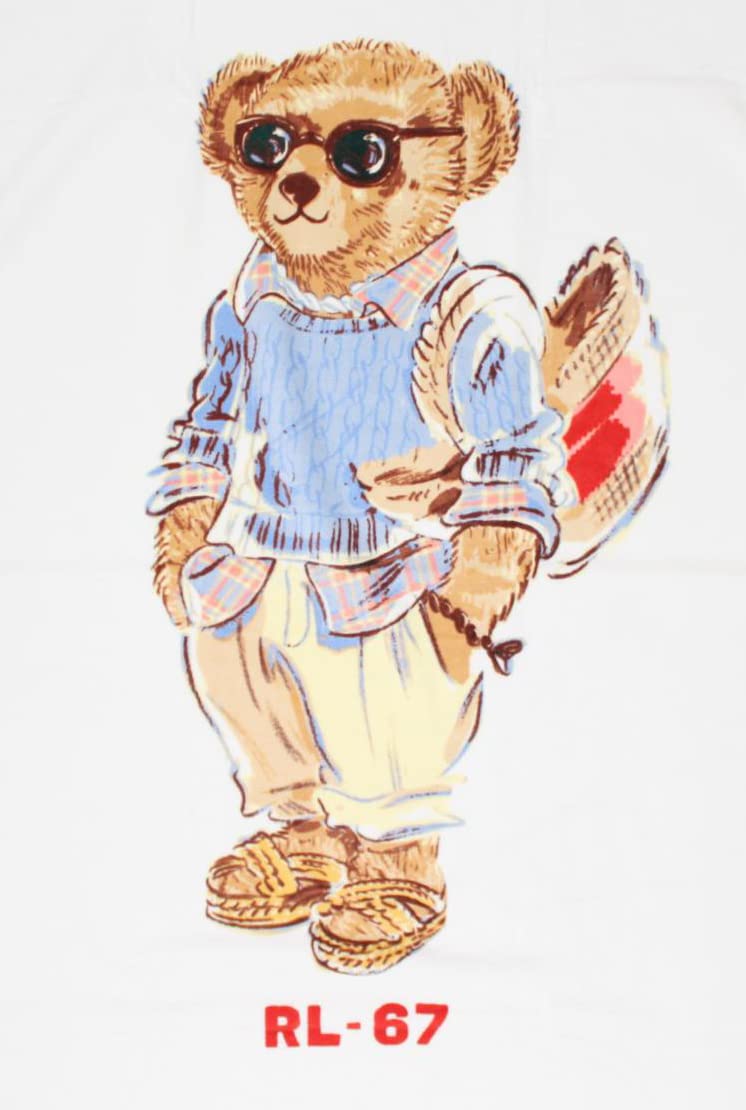 Ralph Lauren Bath Towel - Polo Bear Motif : Amazon.se: Home \u0026 Kitchen