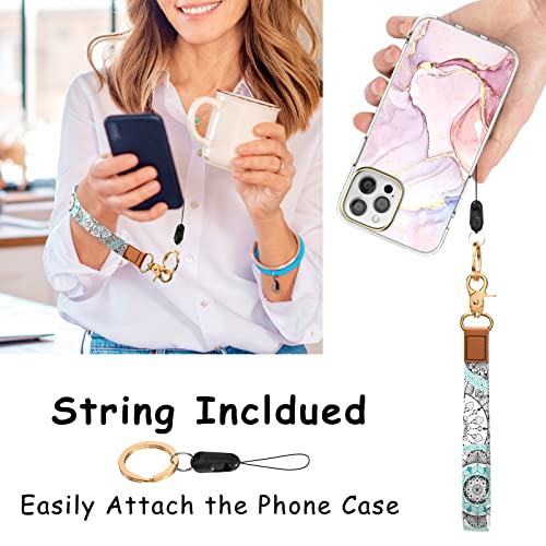 Image of Wrist Lanyard Key Chain, Cute Wristlet Strap Keychain Holder for Women Men Car Keys ID Badges Card Wallet Phone Camera