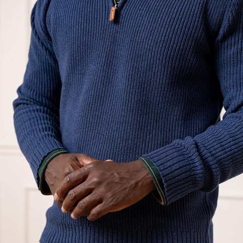 Hope & Henry Men's Half Zip Pullover Sweater4