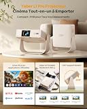 Yaber Videoprojecteur 4K 【Apps Intégrées/Dolby Audio/Rotation 330°】 Projecteur Video HDR10 avec Auto Focus/Keystone, Retroprojecteur Portable Compatible WiFi 6, Bluetooth 5.2 pour Home Cinéma - 8
