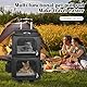Katzenrucksack, Katzentrager-Rucksack mit Zwei Fächern,Haustier Hunde Katzen Rucksack Raumkapsel mit abnehmbaren Rädern,Rucksack für 2 kleine Katzen, Hunde und Kaninchen
