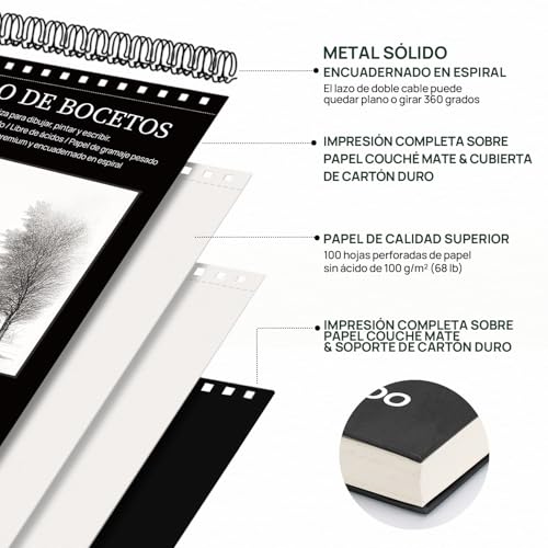 Reviews de Blocs y cuadernos de dibujo . 12 Imagen adicional