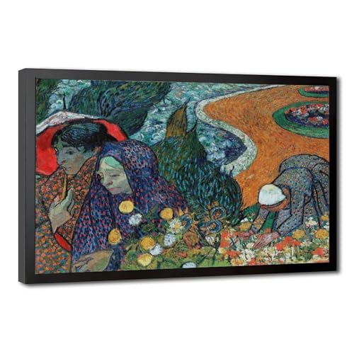 Toile Van Gogh Garden at Etten pour sublimer la décoration murale de votre bureau à la maison