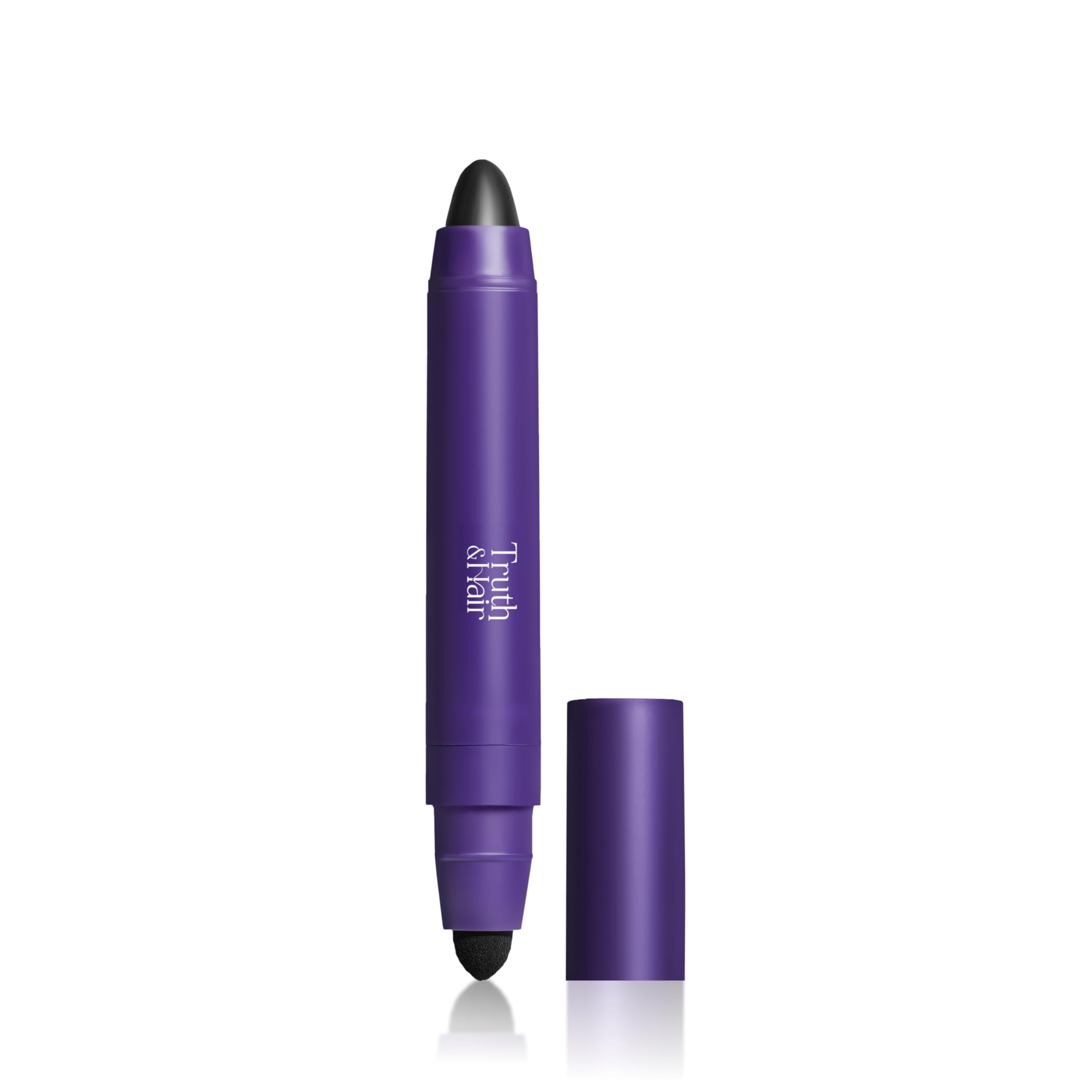 I Tint With You Hair Mascara | The DIY Grey Root Touch Up | Instant Colour Stick | 24HR Grey Coverage | No Ammonia | No Peroxide | Infused with Mineral Iron Oxide & Aloe Vera for Scalp Hydration | Cruelty-Free Crayon Formulation (Black)-image-41