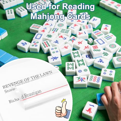Mahjong Line Reader Set 3 piezas acrílico colorido miniatura 3