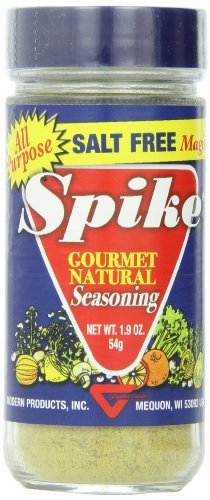 Spike Gourmet Natural Seasoning, Salt Free, 1.9 Ounce (Pack of 6) by Gaylord Hauser
