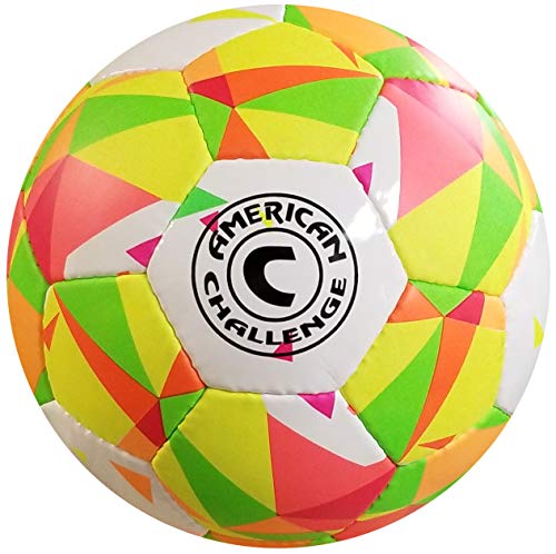 American Challenge Tempo Soccer Ball (Confetti, 5) #TOP22