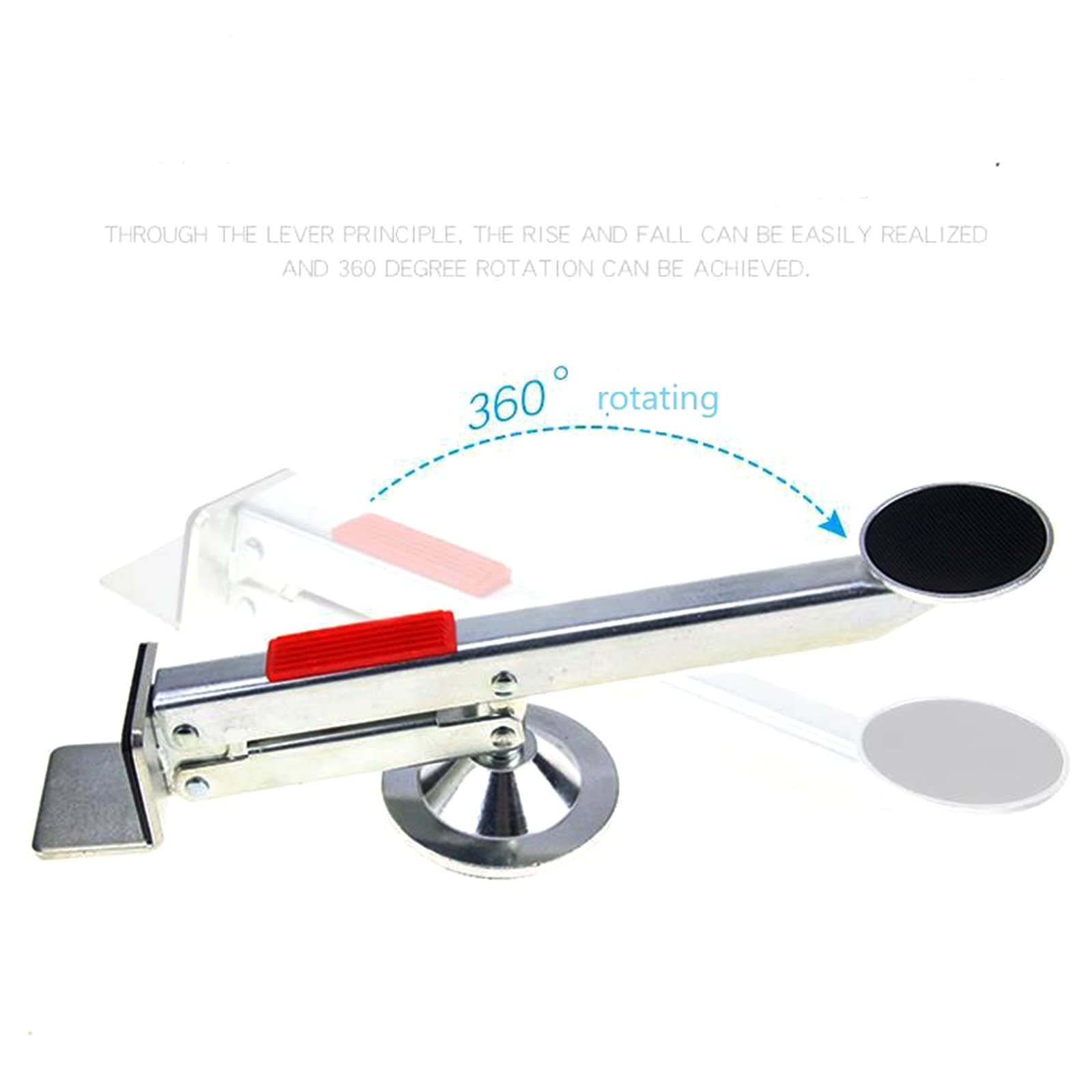 Sollevatore A Pedale Per Muro A Secco, Sollevatore Per Pannello A Pedale, Strumento Per Sollevamento Porta In Lega Per L'installazione Di Cerniere