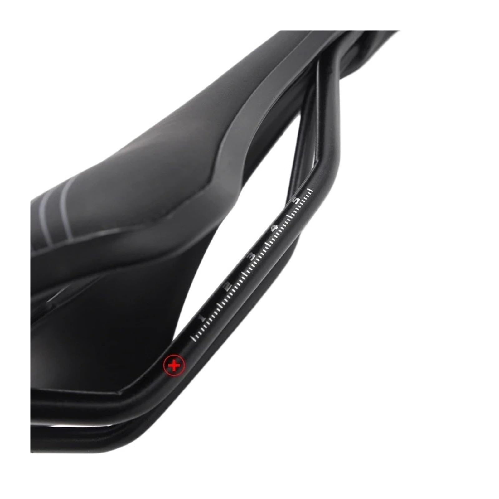 Sella for bicicletta da triathlon, sedile corsa leggero for uomo e donna, adatto for mountain bike strada fuoristrada(Black-black-1)