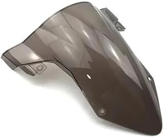 IPEVMLZ Para B&MW S1000RR S 1000RR S 1000 RR S1000 2019 2020 2021 2022 2023 2024 Pantalla Doble Burbuja para Moto(Marrón)