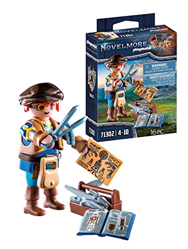 PLAYMOBIL Novelmore 71302 Novelmore - Dario mit Werkzeug, ab 4 Jahren