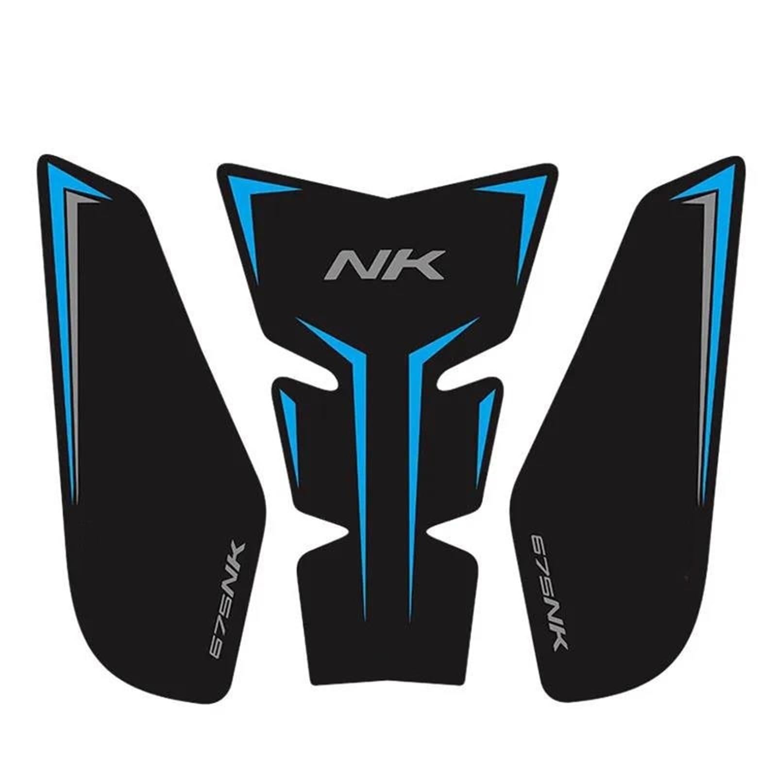 Motorcycle Tank Pad Stickers Side Gas Grip Protector Decal for CFMOTO 675NK NK675 675 NK 2025 Streetfighter(Color17)