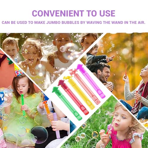 GGUFAY 24 Stück Seifenblasen Dinosaurier Packung Bunte Bubbles,Seifenblasen mit Dinosaurier Design,Mitgebsel Kindergeburtstag Kleine Geschenke für Kinder,Keine Flüssigkeit(6 Farben)