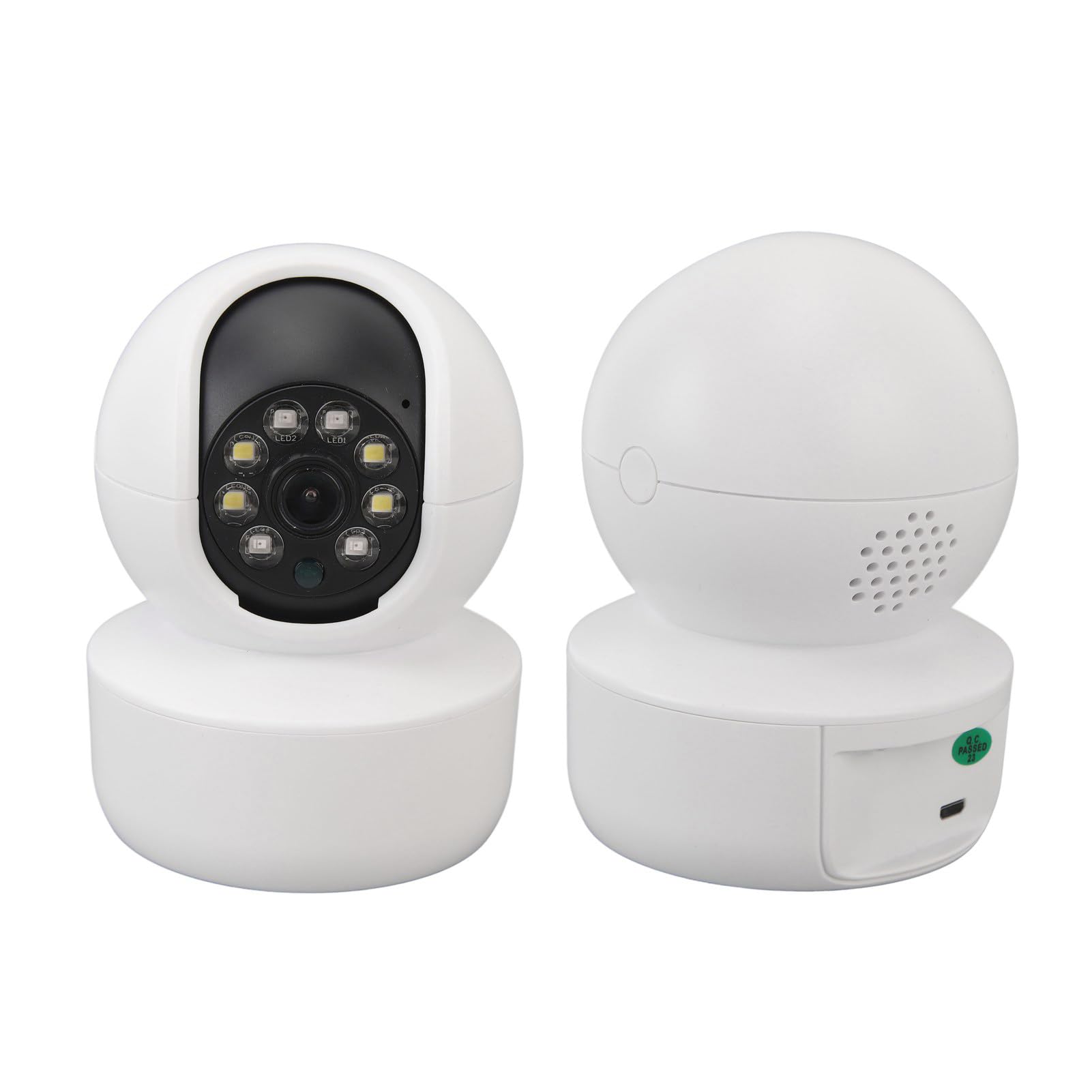 Telecamera Interna 3K CINMOORE A 360° Con Visione Notturna - Baby Monitor E Telecamera Per Animali