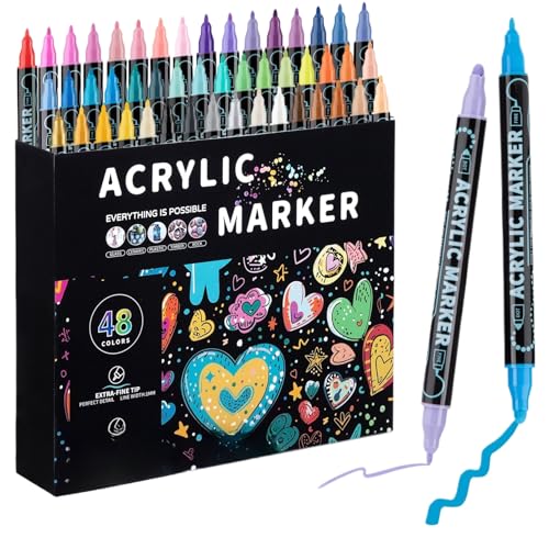 [Daklpiw]�J���[�y�� �Z�b�g 60�F �F�t���A�N�����}�[�J�[ �׎��������p ���ʖѕM �A�[�g�}�[�J�[ �ϋv ���� �C���X�g �X�P�b�` ������ �G�莆 ���� �h�� �h��G�� �蒠 ��l �q���p (48�F�y��e�ʁz)