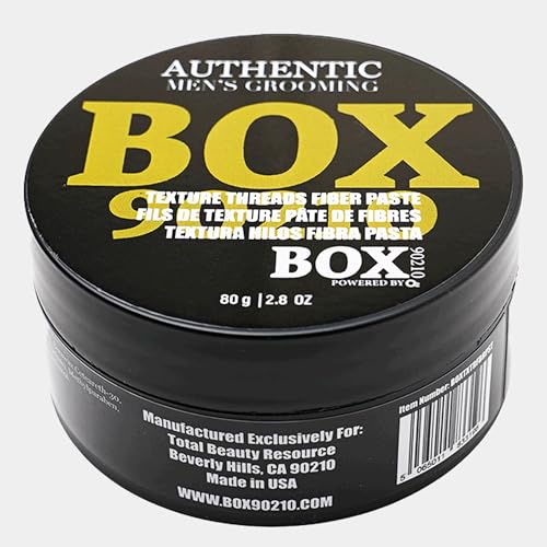 Texture Threads Fiber Paste – Extreme Hair Texturizer for Men, Strong Hold, Sculpting, Defining,...