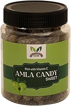 GAVYAMART Amla Candy | Dry Berries | Best for Eyes, For Eyes, Hairs Low-Calorie Dry Fruit Snack and 100% Natural Indian Salty Gooseberry 350 g (Amla Sweet Candy)