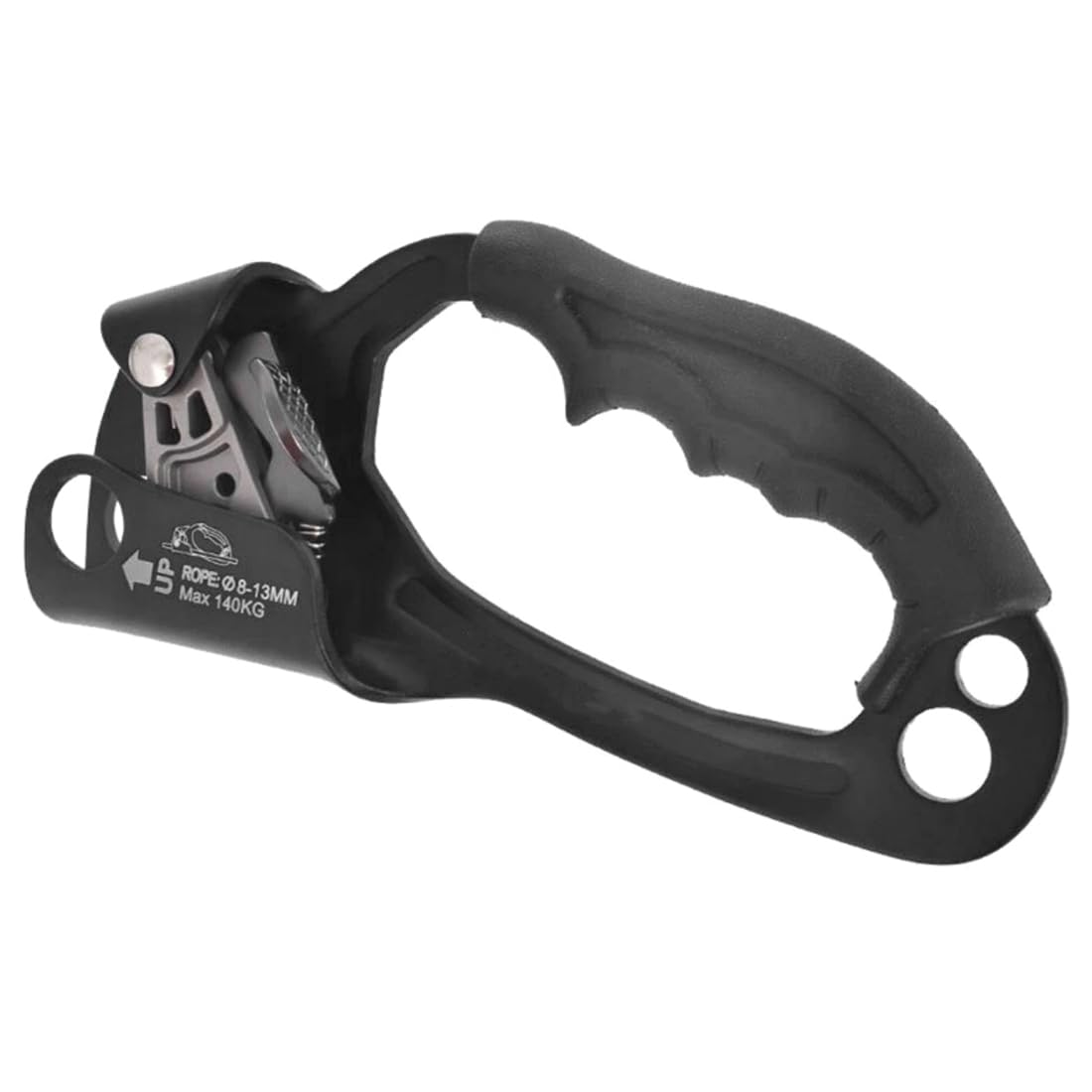 Dispositivo de Ascenso de Mano para Escalada en Al Aire Libre, Herramienta de Cuerda de Escalada para Mano Derecha de 8-12mm