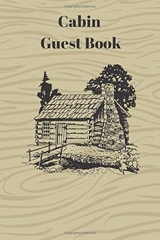 Paperback Cabin Guest Book: 110 Page / Blank Lined Guest Book for Cabin Visitors Book