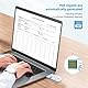 Geroosaty 1 Stück TempU05s USB-Temperaturdatenlogger, 60 Einmalgebrauch, Temperaturanalysator, PDF-Bericht, USB-Temperaturlogger