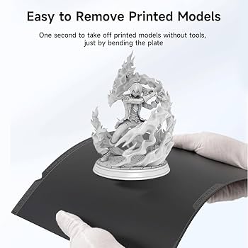 Kdeavi Build Plate 235x235mm PEO PEI Sheet Build Plate For Ender 3/ Ender 3 S1/Ender 3 V2/ Ender 3 Pro Upgrade Heated Bed Double Side Printing CR20 Ender 3 V3 Se Build Plate