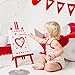 JarThenaAMCS 2400Pcs Valentine's Day Mini Love Heart Sticker Red Pink Purple Paper Decals 5 Colors of Hearts Self-Adhesive Stickers for Holiday Envelopes Scrapbook Gifts DIY, 0.4inch