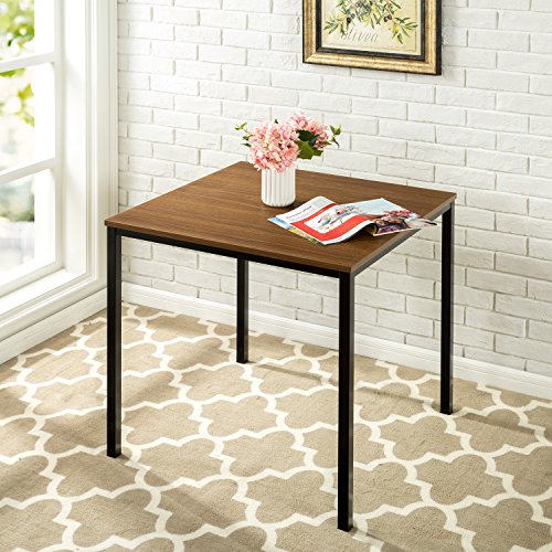 ZINUS Umer Modern Studio Collection Soho Square Table, Brown