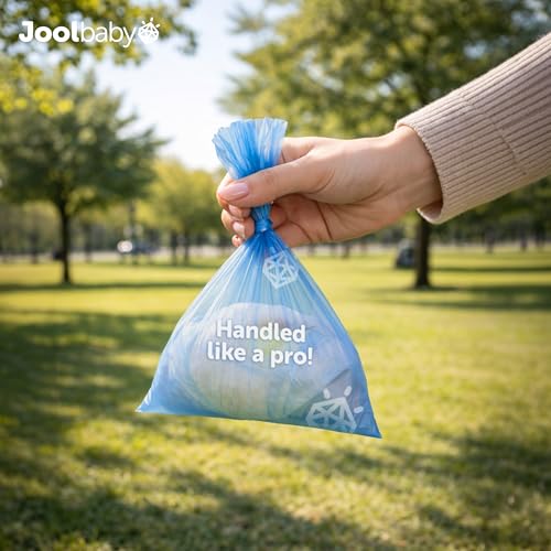 Jool Baby Disposable Diaper Bag Dispenser In Oatmeal Color With 3 Lavender-Scented Refill Rolls, Designed To Attach To A Stroller Or Diaper Bag For Co_desvips.com