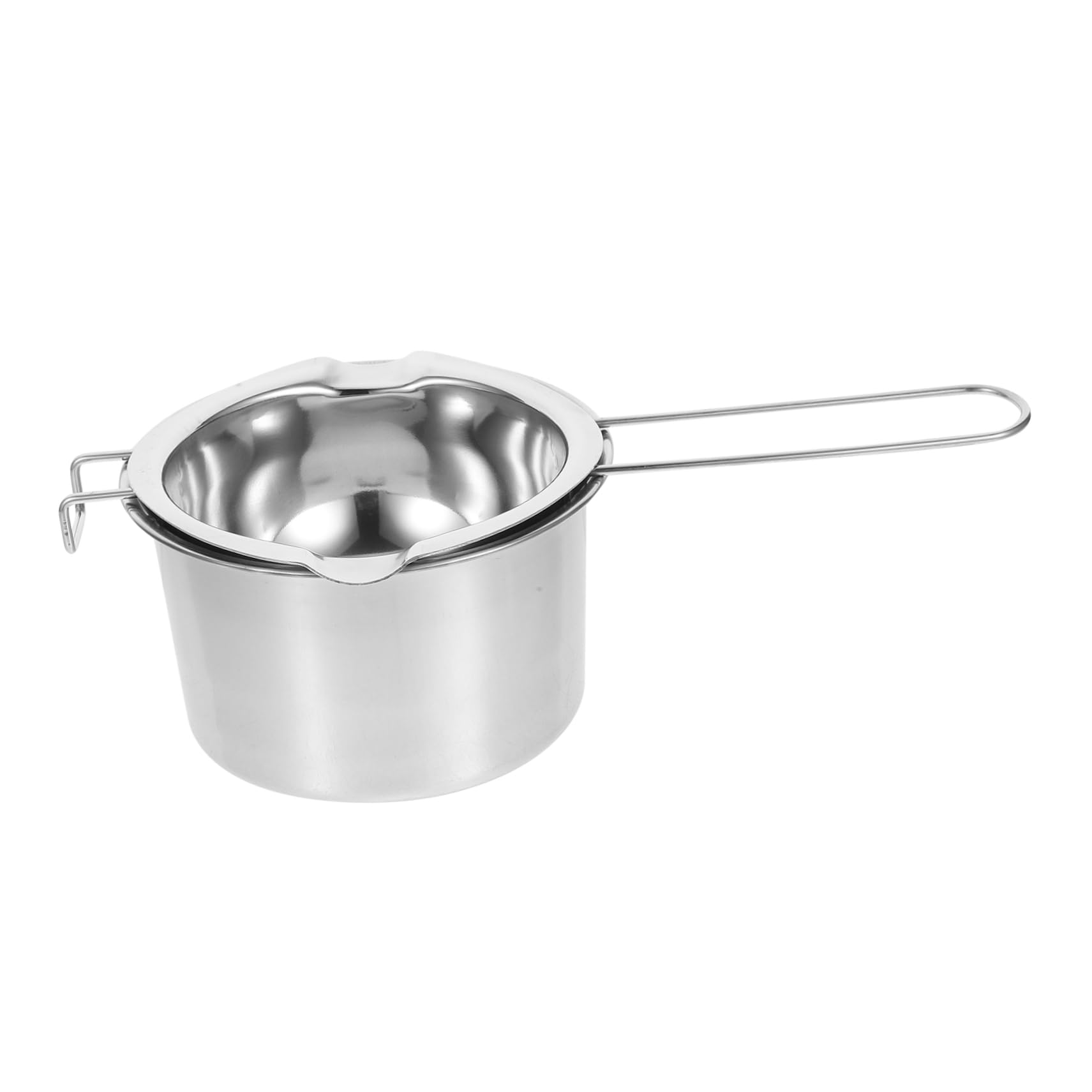 Holibanna Plug-in Wax Melting Pot Set 2pcs DIY Candle Making Kit Large Capacity Heat Resistant Handle for Cheese Candy