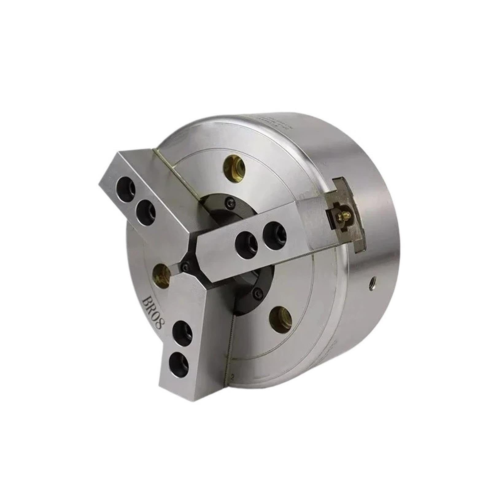 Portabrocas hidráulico de potencia CNC BR08 de 3 mordazas y 8 pulgadas