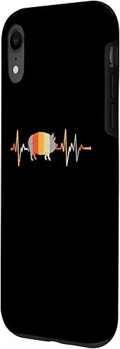 Vista 20 de iPhone 12 mini heartbeat pig farmer pig farmer heart line Case