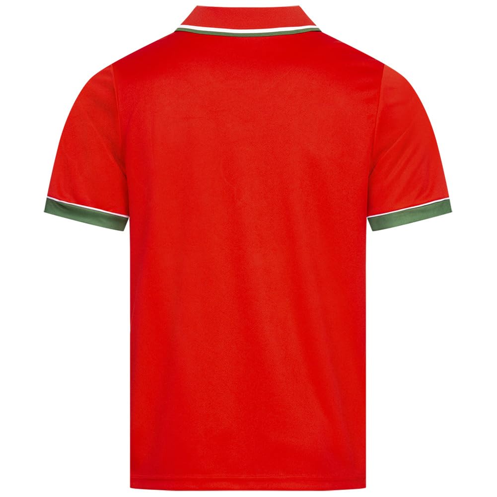 JELEX Retro History Maillot pour homme | Avec logo brodé et manches courtes | Design nostalgique pour les fans de football | Idéal pour les collectionneurs