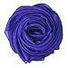 Lina & Lily Sheer Lightweight Summer Scarf for Weddings Party Evening Beach (Royal Blue)