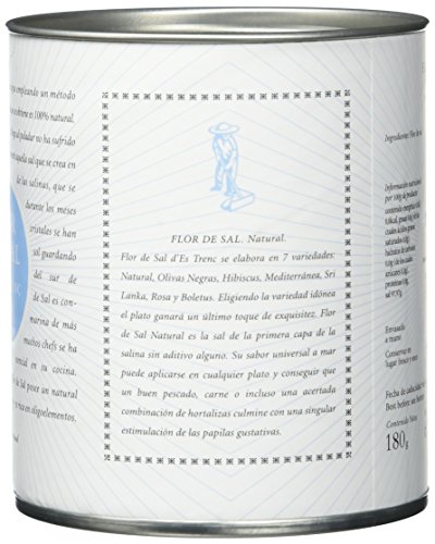 Gusto Mundial Flor de Sal Natural, 180 g (1er Pack) | Verpackung kann abweichen - Image 3