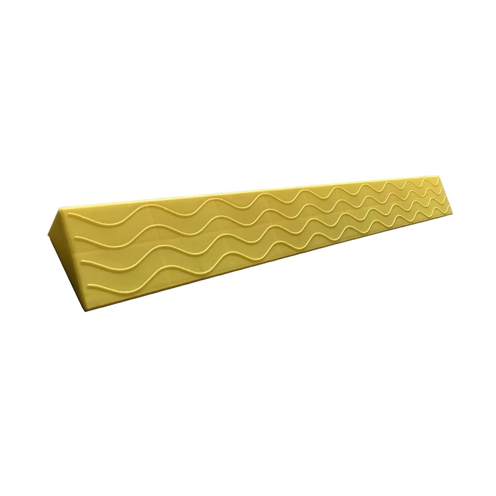 Rampa de umbral Utilizada para umbrales, Puertas y baños, para aeropatines autoequilibrados, sillas eléctricas y Scooters de Movilidad (Color: Amarillo, tamaño: 2.6 in)