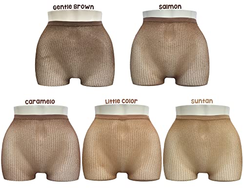Image of Skintone Carnival Stockings | Gold Glitter Fishnet Tights for Caribbean Women