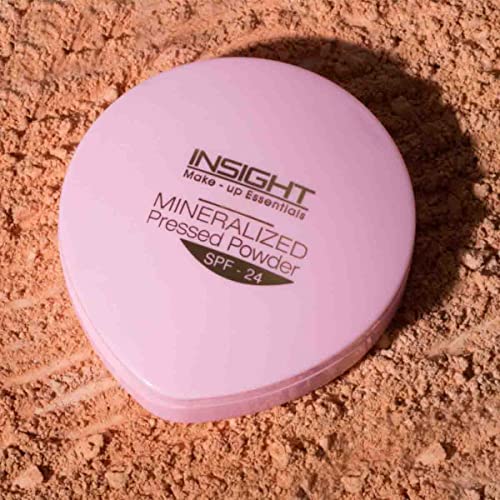 Image of INSIGHT Mineralized Pressed Powder|Buildable Coverage| Blendable Formula| Long-Lasting Finish | Mattifies & Controls Shine | Suitable for All Skin Types |MNY30-9g