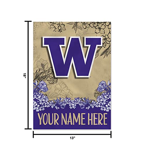 Image of Rico Industries NCAA Standard /Primary Personalized Garden Flag
