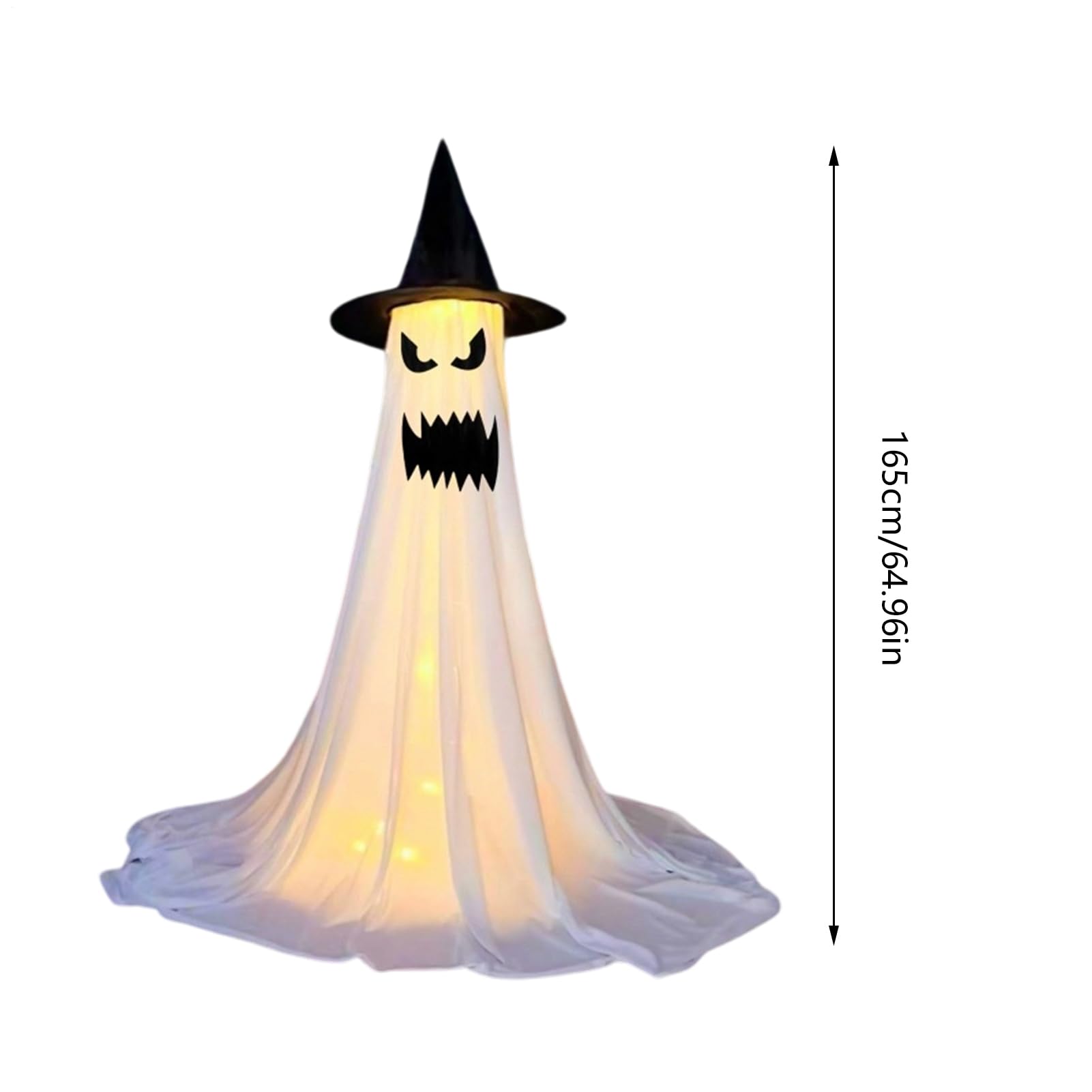 Halloweenowe Dekoracje Zewnętrzne Z Duchami Duża Straszna Sezonowa Ozdoba