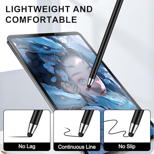 10Pack Stylus Pen,Stylus Pens for Touchscreen, 2-in-1High Precision and Sensitivity Stylus Pen for iPad,iPhone,Smartphones,Android and Tablets,All Universal Touch Screen Devices(10Stylus Pen+20 Tips) - Image 5