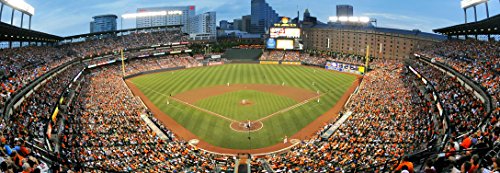 MasterPieces Rompecabezas Deportivo de 1000 Piezas - Vista Panorámica del Centro de Baltimore Orioles MLB - 13"x39" miniatura 3