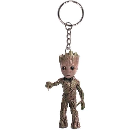 Thematys Baby Groot Porte Cles Figurine D Action Du Film Classique Parfait Comme Cadeau Je Suis Groot Cœur Amazon Fr Bagages