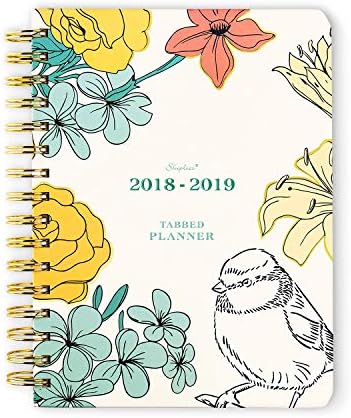 Hard Cover Weekly Planner, Personal Organizer, January - June 2019 by Shiplies