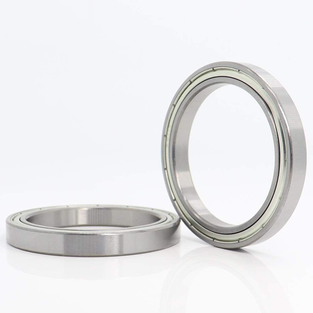 HYUJNAFZR Power Transmission Products 6811ZZ Deep Groove Ball Bearing ABEC-1 Metric Thin Section 6811 ZZ Ball Bearings 6811Z 61811ZZ Precision Bearing 55x72x9 mm Ball Bearings