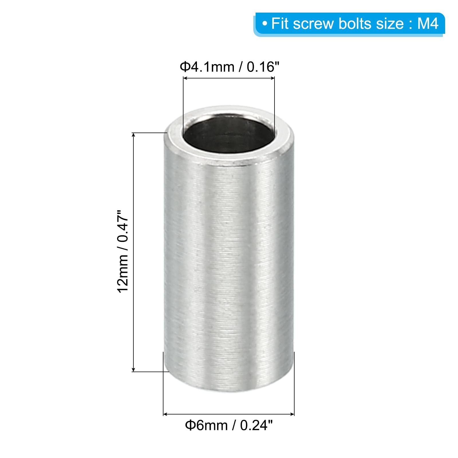 Unifizz M4 Stainless Steel Spacers - Image 2