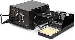 Estação de Solda, Estação de Retrabalho, Estação de Solda Ferro de Solda 60W com Controle Temperatura Ajustavel 200V