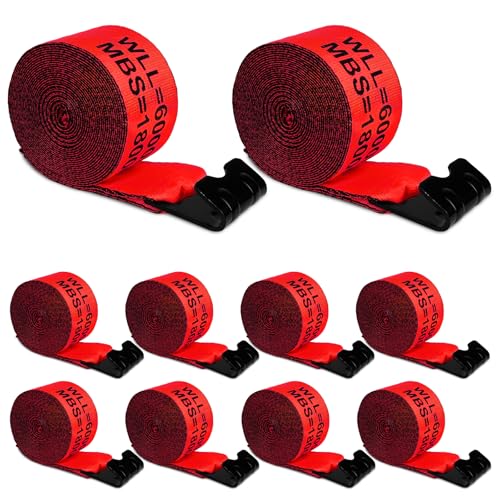X-BULL 4x30' Winch Straps