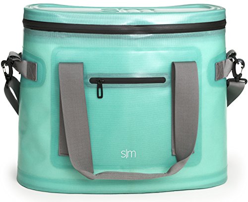Simple Modern Geïsoleerde volwassen lunchtas Tote herbruikbare maaltijdcontainer voor vrouwen, mannen gestaakt, nylon, Caribisch gebied